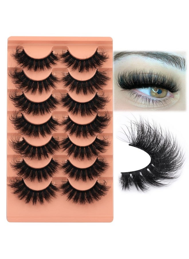 Focipeysa Mink Lashes Fluffy False Eyelashes 18Mm Dramatic Faux Mink Eyelashes Natural Look Cat Eye Volume Eye Lashes Multipack By Focipeysa - Image 4