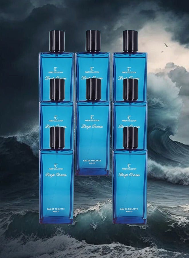 FANCY COLLECTION 8 Pieces Deep Ocean Fancy Perfume 100ml EDT - Image 1