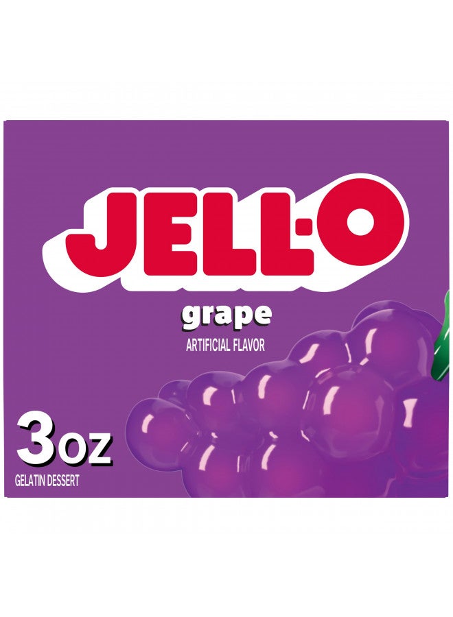 Jell-O Jell-O Grape Gelatin Dessert Mix (3 oz Box) - Image 1