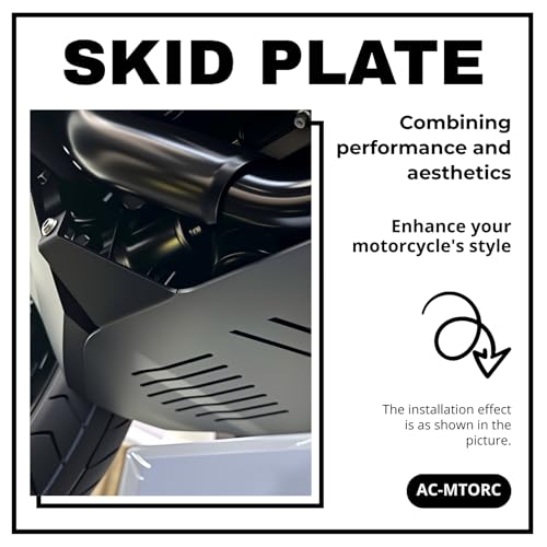 AC-MTORC Motorcycle Skid Plate Compatible with Honda Goldwing 1800 GL1800 2018-2025 - Image 4