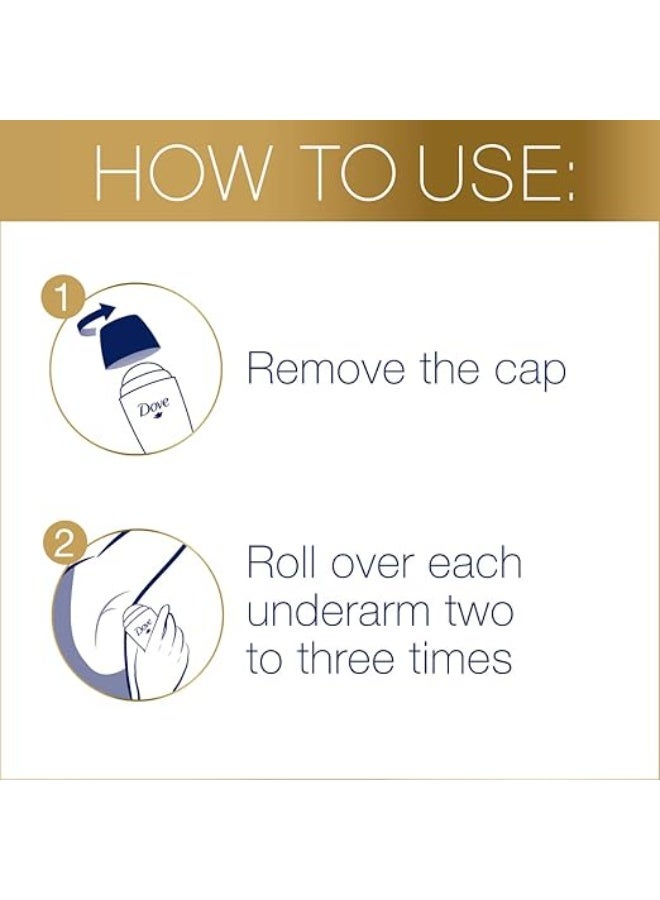 دوف مزيل عرق دوف أدفانسد كير للنساء، رول أون، برائحة الخيار مع سيروم برو سيراميد، 50 مل - Image 5