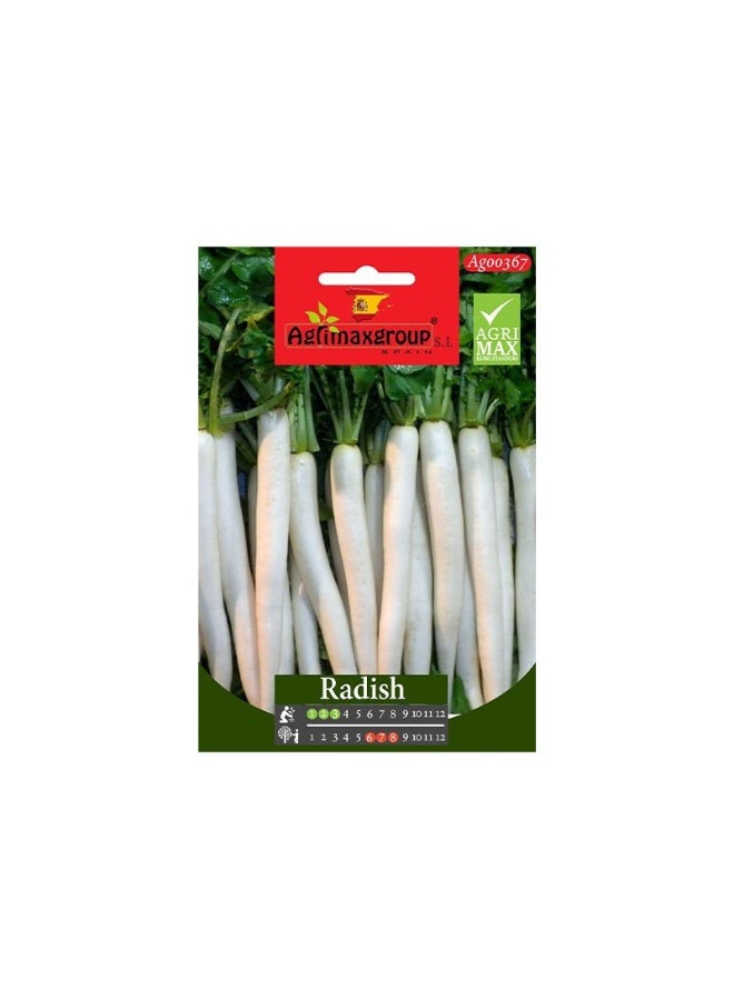 Agrimax White Radish Seeds