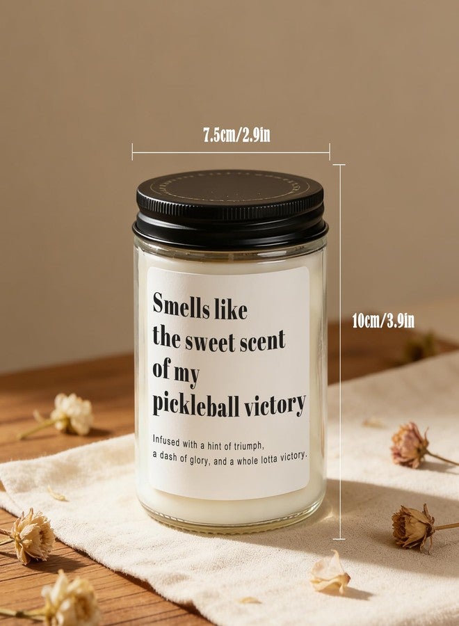 RIZOOCE Pickleball Gifts for Women Men, Pickleball Accessories, Lavender Scented Candle - Funny Gifts Pickleball for Lovers, Players, Fans, Sports - Image 5
