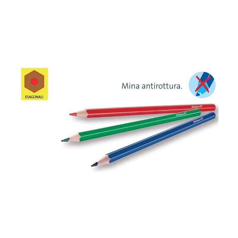 Pelikan 724013 - Colouring Pencils Hexagonal Wooden Pencils, Pack of 24 Colours - Image 4