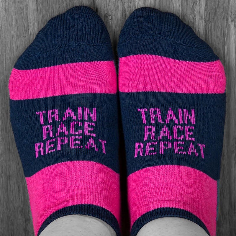 Gone For a Run Inspirational Ankle Socks for Women - Affirmation - Fun Running Socks - Runners Gifts & Motivation - Image 2