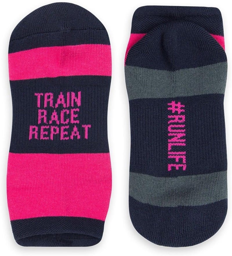 Gone For a Run Inspirational Ankle Socks for Women - Affirmation - Fun Running Socks - Runners Gifts & Motivation - Image 1
