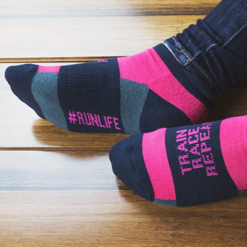 Gone For a Run Inspirational Ankle Socks for Women - Affirmation - Fun Running Socks - Runners Gifts & Motivation - Image 4