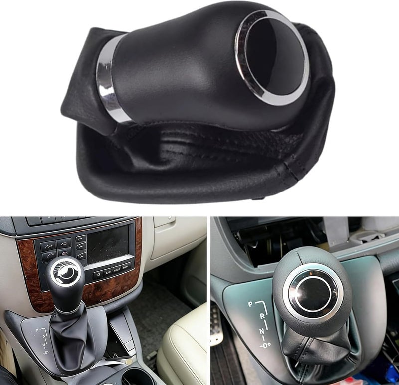 Upgrades PU Gear Shifts Knob for Viano Automatic Transmission Ergonomic Grip Easy Installation for Viano Use PU Change Knob - Image 2