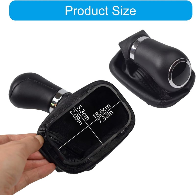 Upgrades PU Gear Shifts Knob for Viano Automatic Transmission Ergonomic Grip Easy Installation for Viano Use PU Change Knob - Image 3