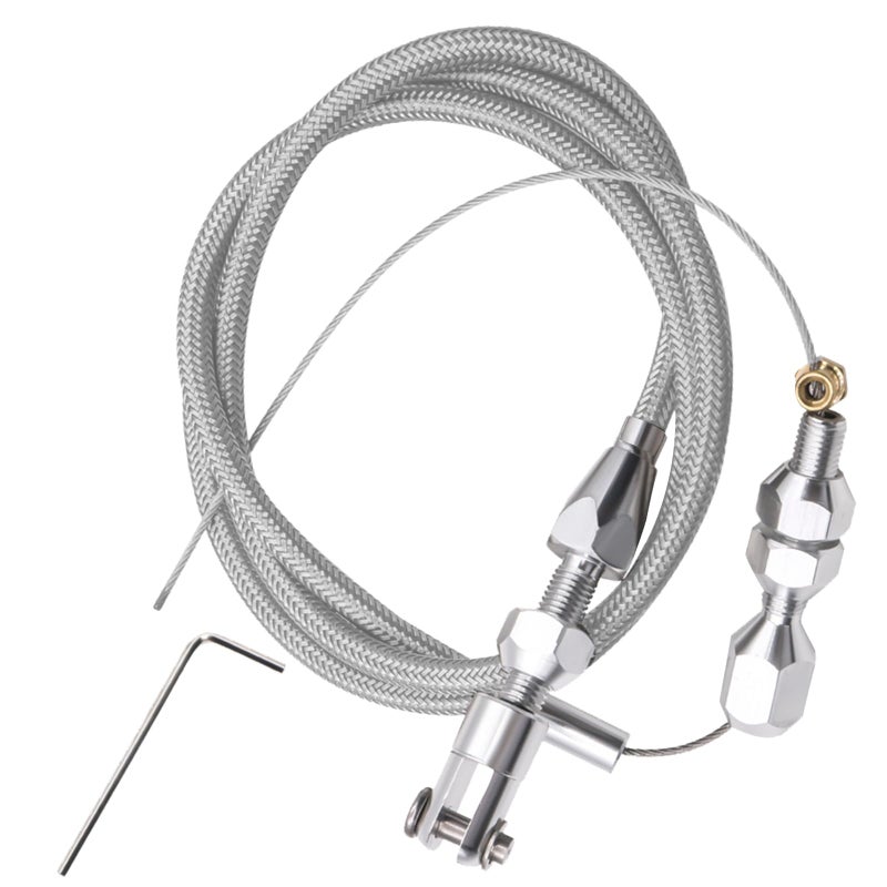 ls throttle cable kit BOMLING 36 Braided Throttle Cable Kit Compatible with 9707 ChevroletChevy LS1 Engine 48L 53L 57L 60L