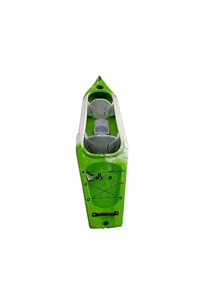 Winner Cannonball (2+1 Seats) Fishing Kayak Lime Green/White  - Image 1