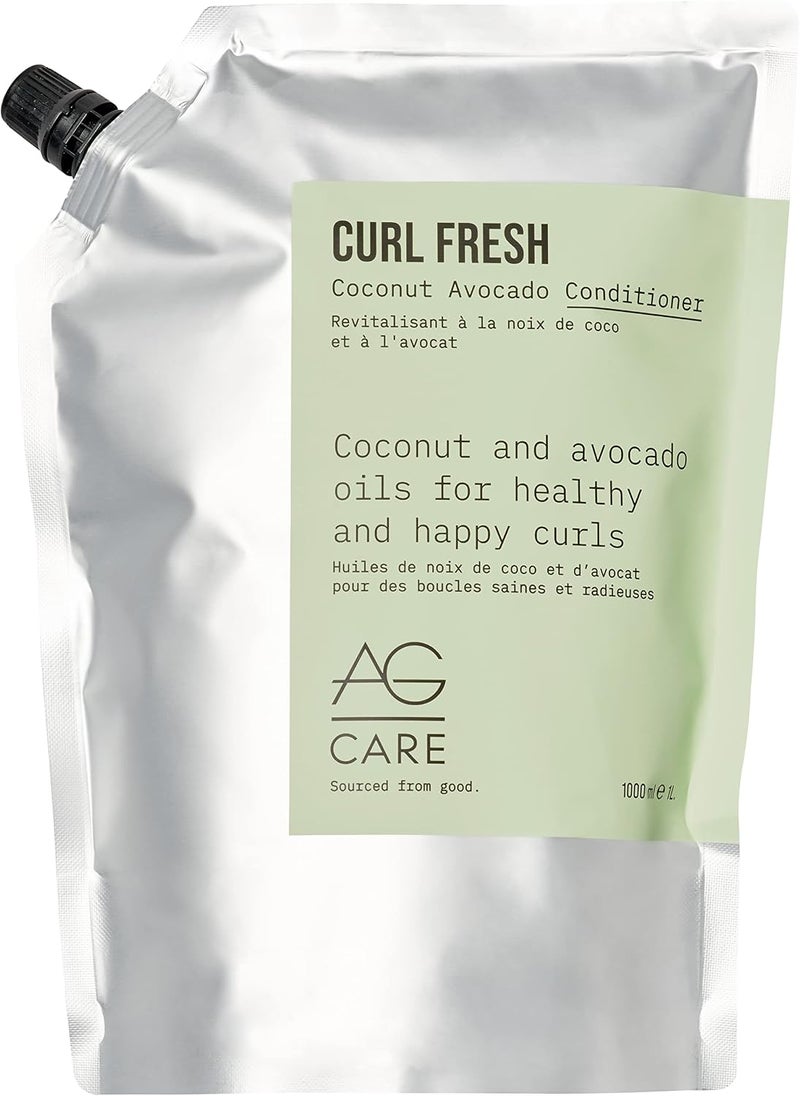 AG Care Curl Fresh Coconut Avocado Conditioner 338 Fl Oz - Image 1