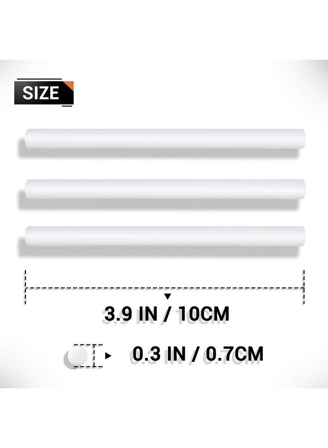 ENPOINT White Hot Glue Sticks Mini 72 Pcs 3.93 X 0.27 In Hot Melt Glue Adhesive Eva Sticks White Mini Glue Sticks For Arts Crafts Diy Home General Repair Holiday Gift Crafts Bonding Decoration - Image 2