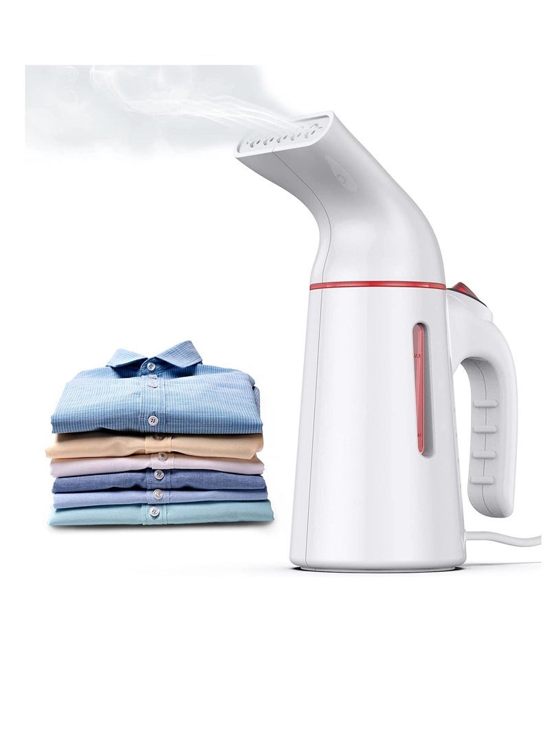 كابتن تيك Steamer for Clothes, Powerful Travel Steamer, Handheld Garment Steamer, Portable Fabric Steam Iron, Wrinkles Remover for Clothing - Image 1