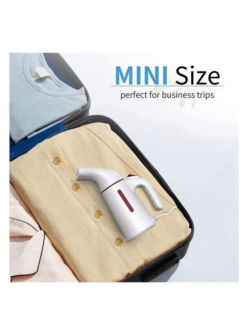 كابتن تيك Steamer for Clothes, Powerful Travel Steamer, Handheld Garment Steamer, Portable Fabric Steam Iron, Wrinkles Remover for Clothing - Image 5