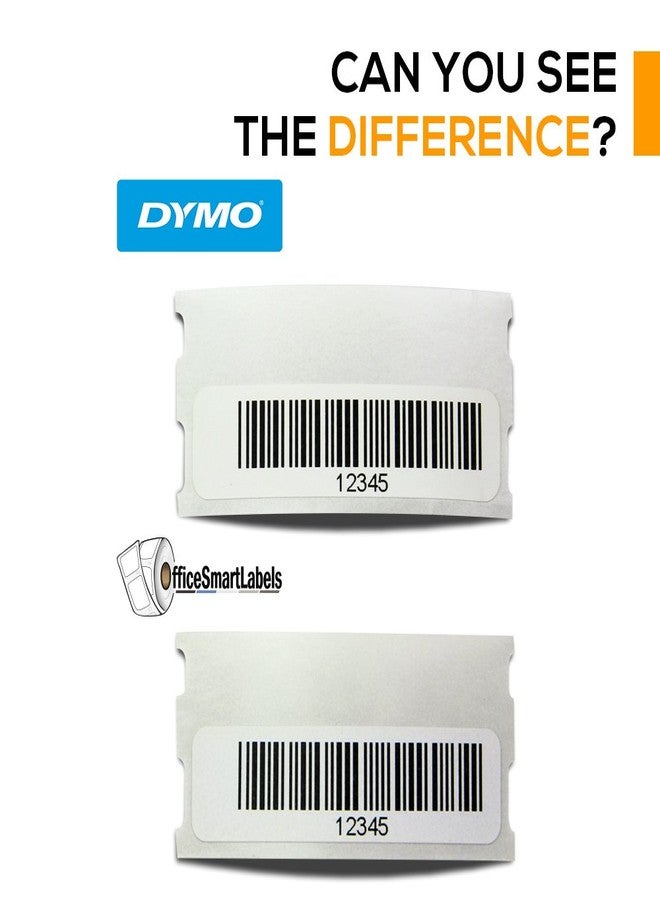 OfficeSmartLabels 1/2 x 1-7/8 inch Multipurpose/Library Barcode Labels, Compatible with 30346 (6 Rolls / 600 Labels Per Roll) - Image 5