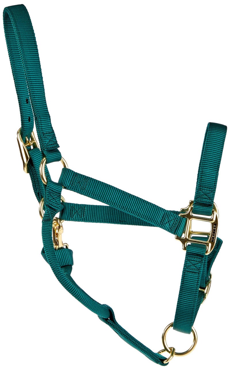 Weaver Leather 35-7035-HG 1" ADJ Hgrn Snap Halter - Image 1