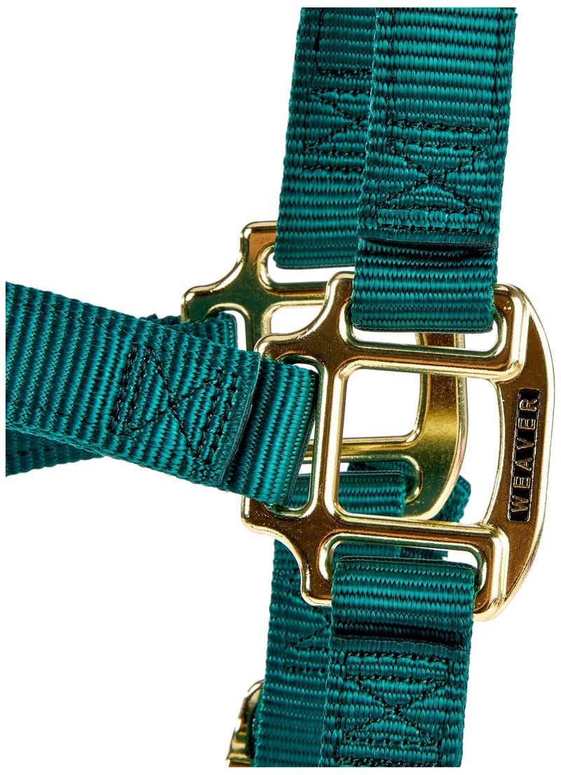 Weaver Leather 35-7035-HG 1" ADJ Hgrn Snap Halter - Image 2