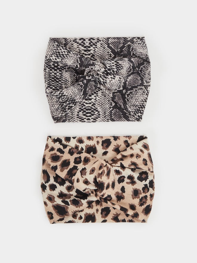 Styli Styli Set of 2 - Animal Print Headband  - Image 1