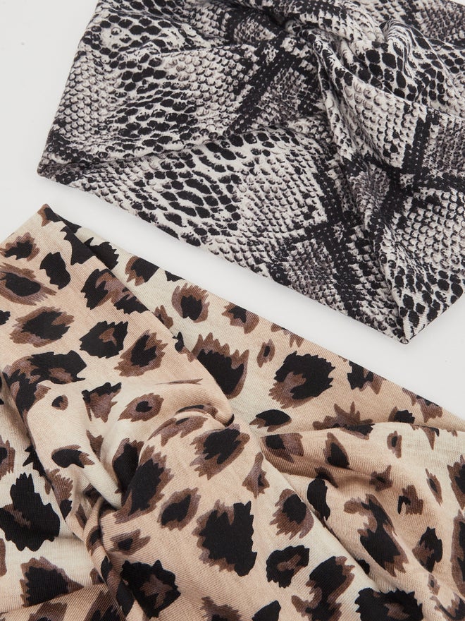 Styli Styli Set of 2 - Animal Print Headband  - Image 4