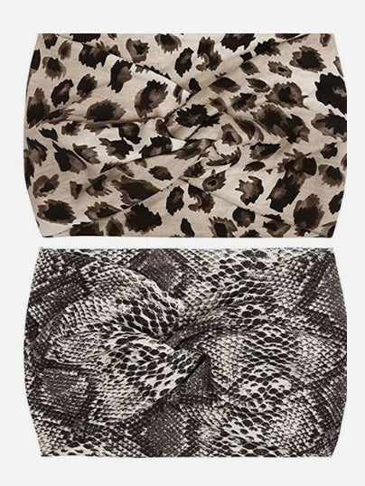 Styli Styli Set of 2 - Animal Print Headband  - Image 5