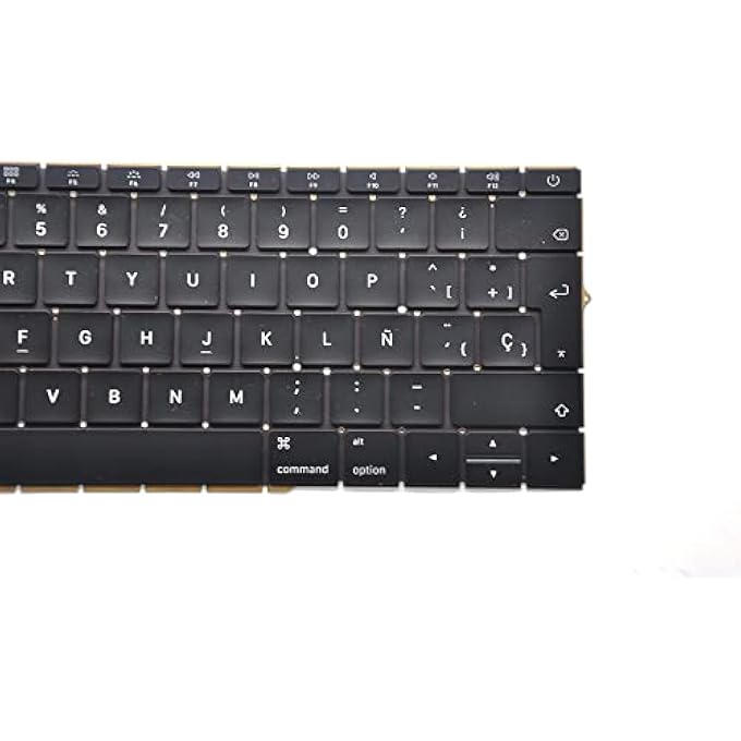 Padarsey REPLACEMENT SPANISH ESPAÑOL TECLADO KEYBOARD COMPATIBLE FOR MACBOOK PRO 13" A1708 WITHOUT TOUCHPAD BAR A1708 LATE 2016 MID 2017 WITH 80 PCE SCREWS+SCREWDRIVER - Image 3