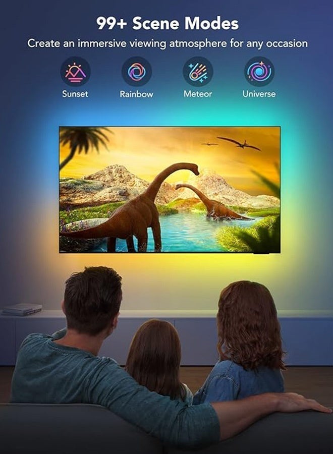 كوزينيست أضواء شريط LED بلوتوث 10 متر، أضواء LED متغيرة الألوان RGB مع تطبيق وجهاز تحكم عن بُعد، شريط LED مرن مع تزامن الموسيقى لغرفة النوم، غرفة المعيشة، التلفاز، المطبخ وزينة المنزل DIY - Image 5