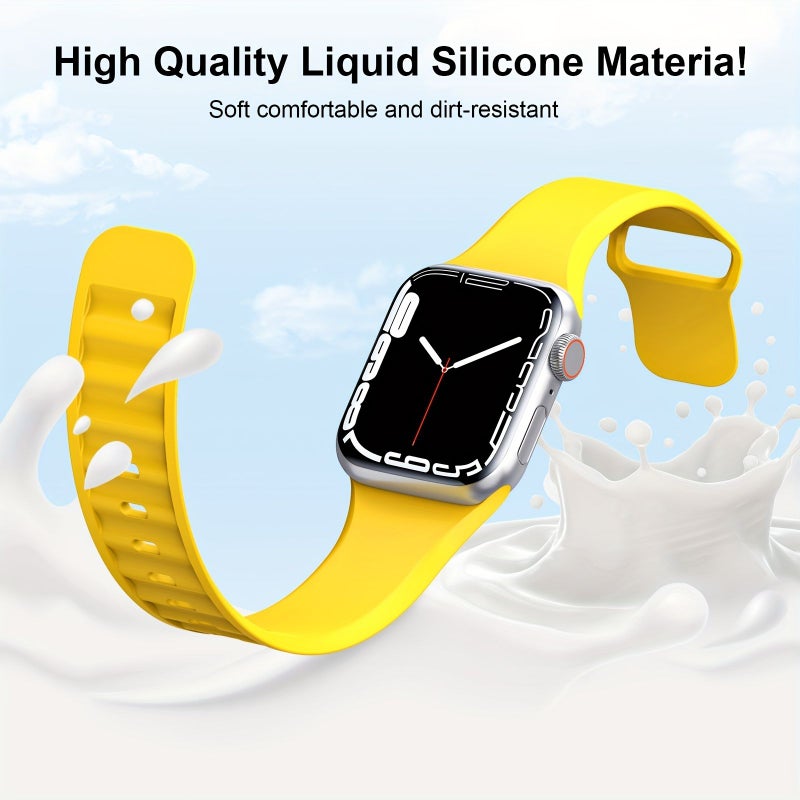 1pc Soft Silicone Replacement Strap for Watch 38mm 40mm 41mm 42mm S10 11 Royal Blue Color Multi Casual Wear Bands Compatible with Ultra 2 Ultra SE Series 10 11 9 8 7 6 5 4 3 2 1 Men Women - Image 3