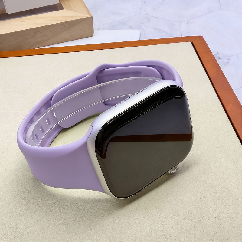 1pc Soft Silicone Replacement Strap for Watch 38mm 40mm 41mm 42mm S10 11 Royal Blue Color Multi Casual Wear Bands Compatible with Ultra 2 Ultra SE Series 10 11 9 8 7 6 5 4 3 2 1 Men Women - Image 5