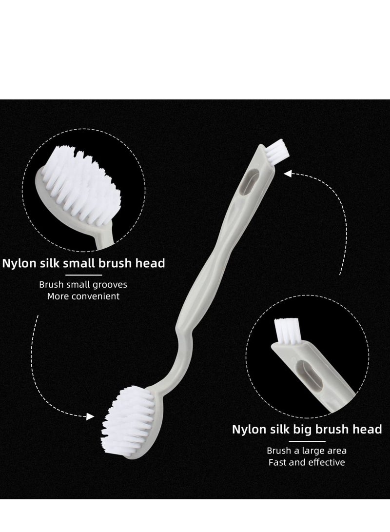 KASTWAVE Double-Ended Shoe Washing Brush,3 Pack Professional Cleaning Brushes for Sneakers, Tennis Shoes, Floors,Get Your Shoes Looking Like New  - Image 5
