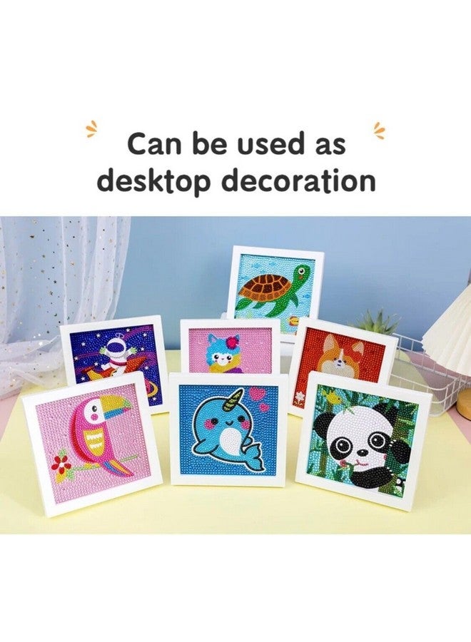 MUREN® DIY 5D Diamond Crystal Painting Stickers: Mosaic Art Kit for Kids - Educational Cartoon Puzzle Art Gift & Return Gifts for Birthdays - Image 4