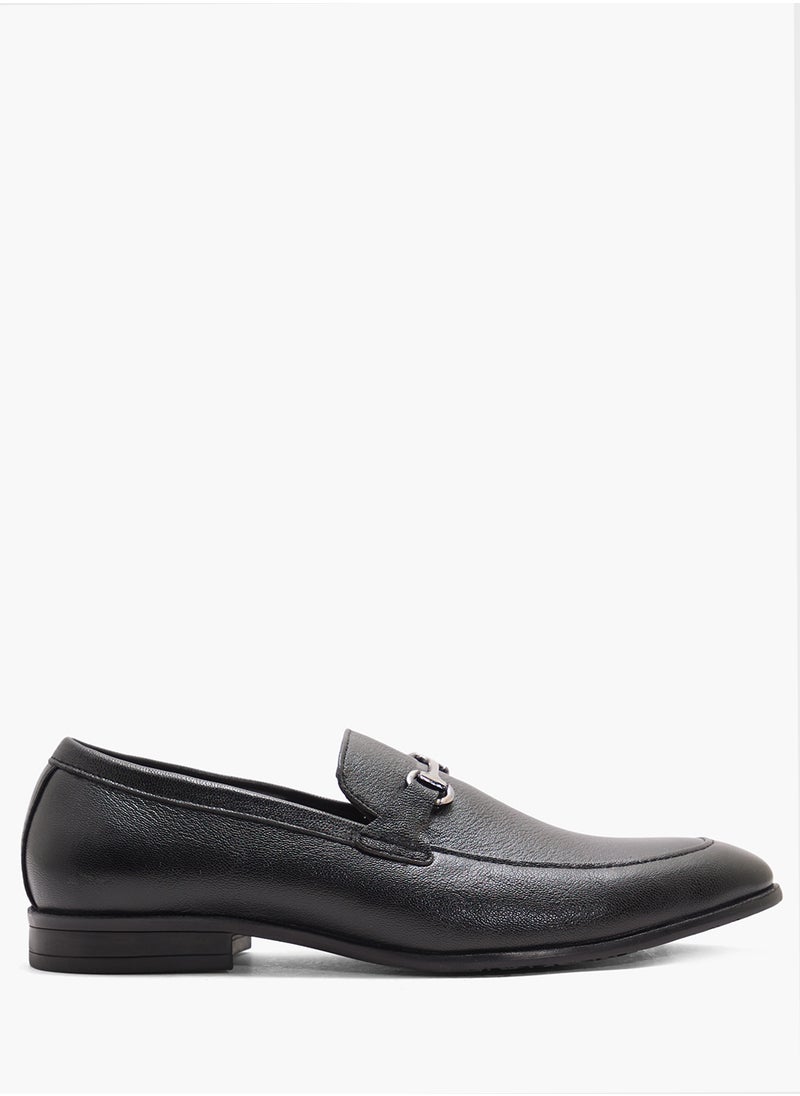 Robert Wood Genuine Leather Formal Slip Ons  - Image 1