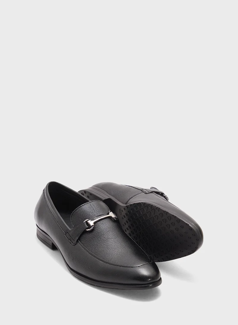 Robert Wood Genuine Leather Formal Slip Ons