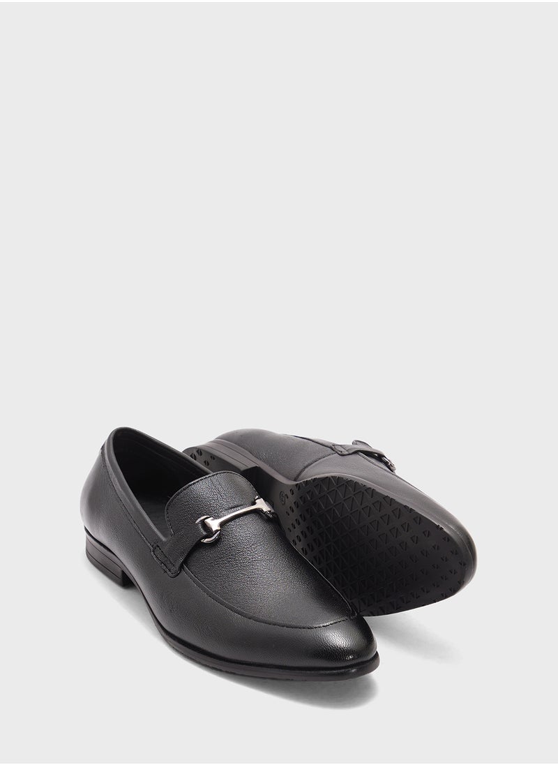 Robert Wood Genuine Leather Formal Slip Ons  - Image 3