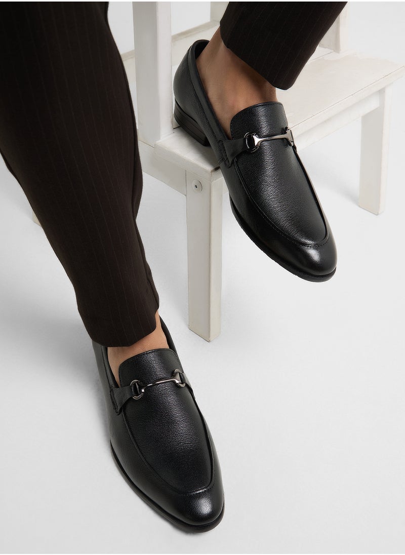 Robert Wood Genuine Leather Formal Slip Ons  - Image 5