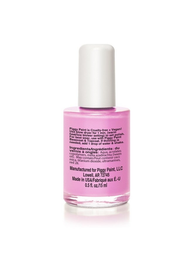 بيجي باينت طلاء أظافر بيجي | طلاء أظافر للبنات ١٠٠٪ غير سام | آمن، خالٍ من القسوة، نباتي، ومنخفض الرائحة للأطفال | وعد بينكي - Image 2