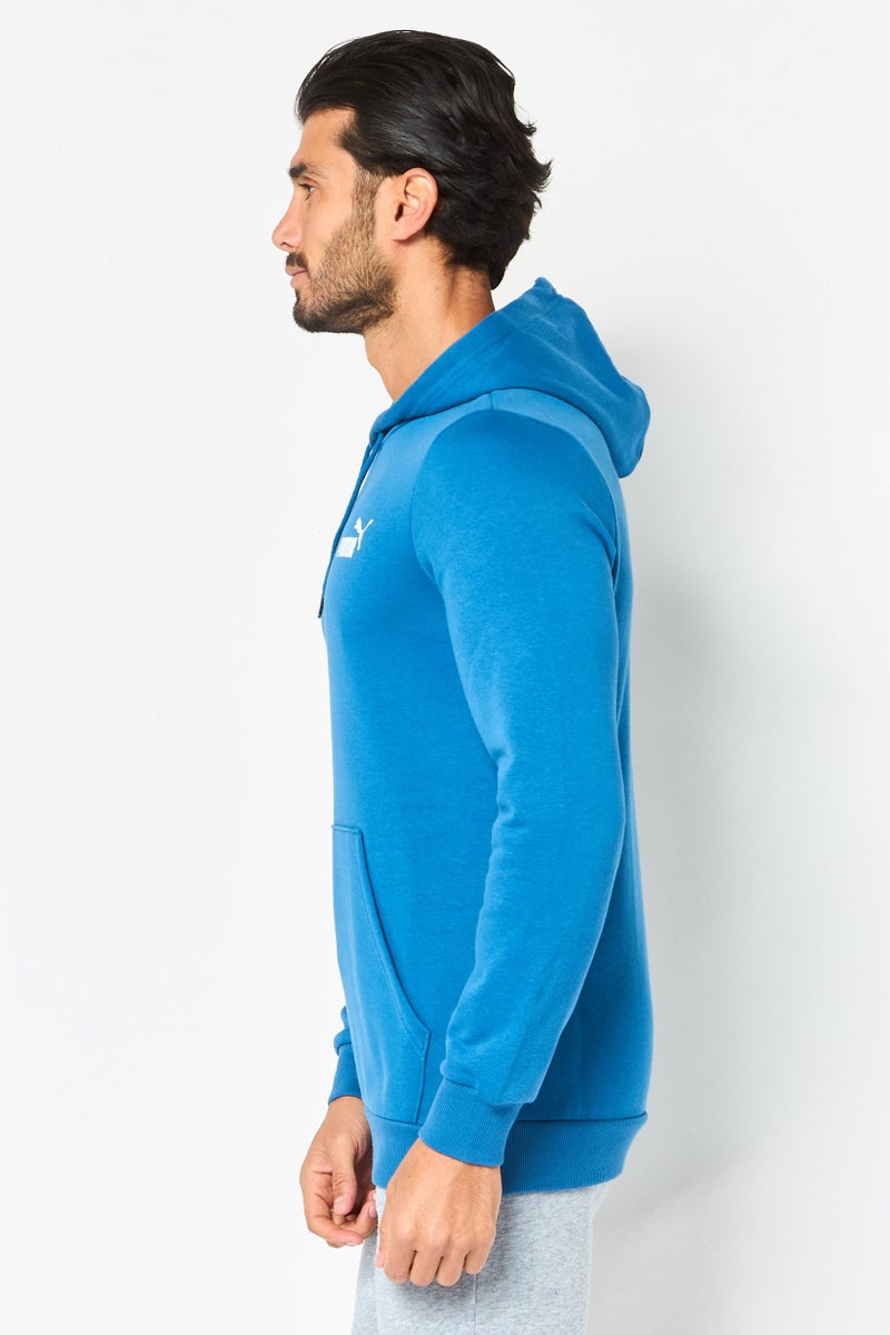 PUMA Men Sportswear Fit Long Sleeve Outdoor Hoodies, Blue - Image 3