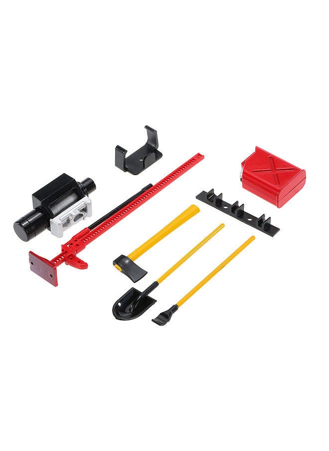 AUSTAR - 6Pcs AUSTAR 10008 RC Decoration Tool Set Kit RC Accessories for 1:10 RC Rock Crawler - Image 1