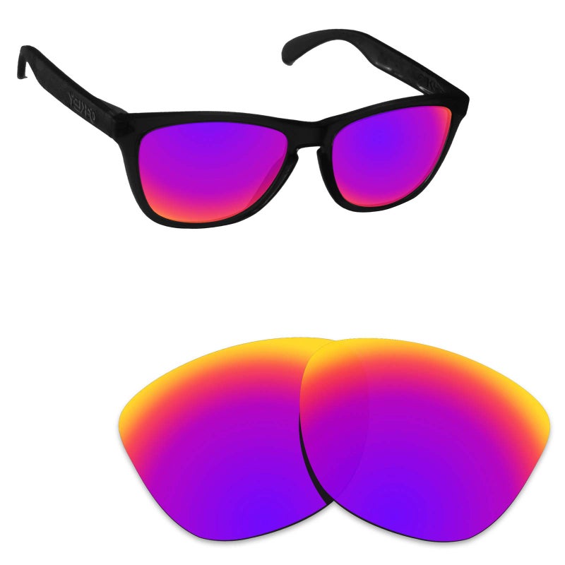 Alphax Midnight Sun Polarized Replacement Lenses for Oakley Frogskins - Image 1