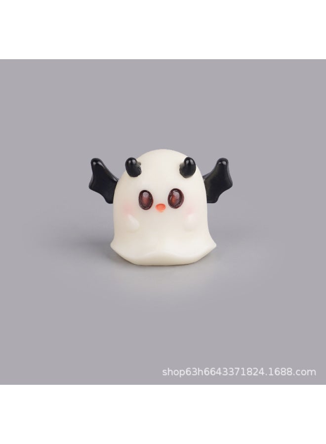 إسكدنيا التجارة الصغيرة المشهد  اليقطين الملحقات الحلي الصغيرة الراتنج شبح الحلي زينة المناظر الطبيعية-اللون: لا. 8 - Image 1