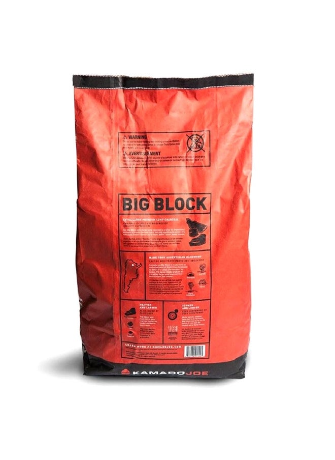 Kamado Joe Big Block XL Lump Charcoal Black 20 lbs KJ-CHAR  - Image 4