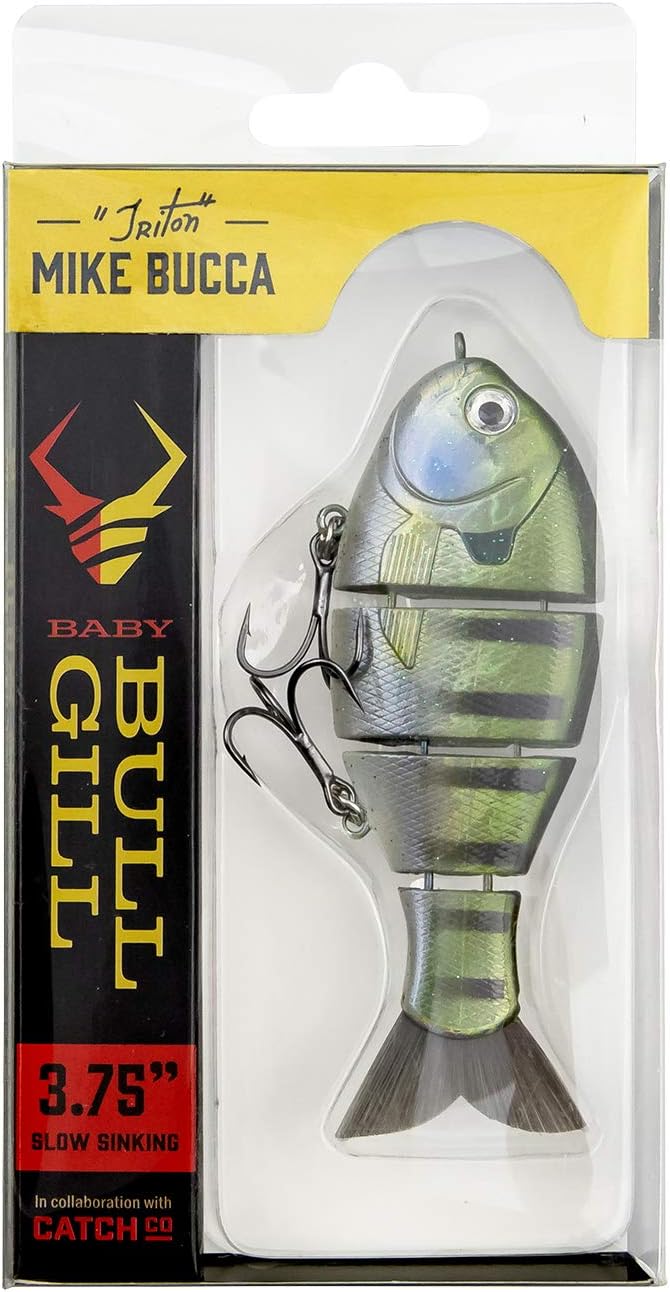 Catch Co Mike Bucca's Baby Bull Gill Swimbait 3.75" 3/4 oz - Image 2