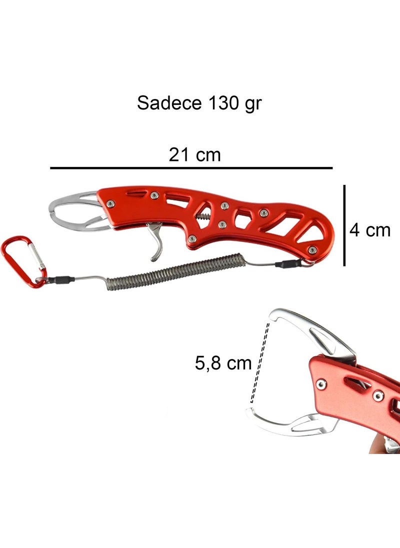 Eagle Aluminum Fish Gripper Gripper with Spring Carabiner - pzsku/Z57613F46732C71905008Z/45/_/1737209962/8a009f47-7159-4970-8bf5-69d6fc0dd176