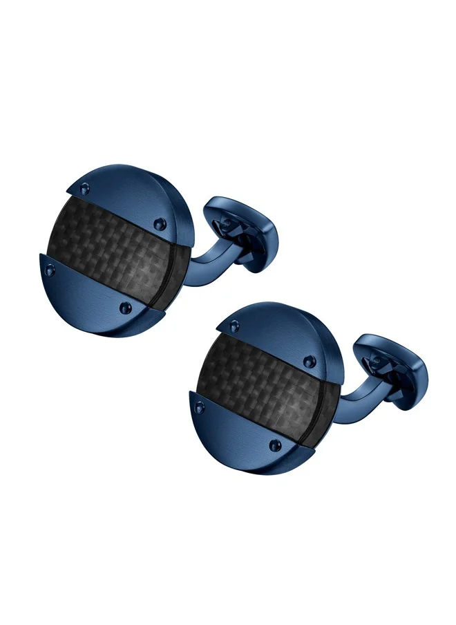 Ducati Corse Motore Blue and Black Designer Cufflinks For Men