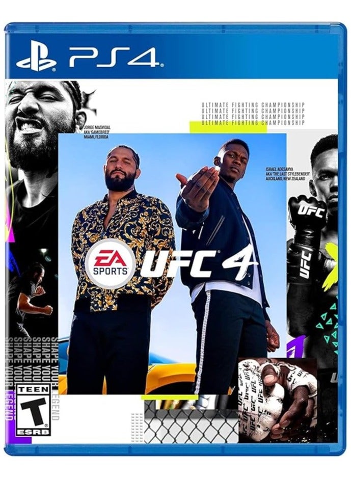 H120 EA SPORTS UFC 4 For PS4 - PlayStation 4 - Original - Image 1