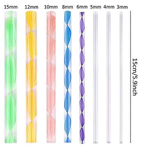 Definite Art Mandala Art & Dot Painting Set (Pack of 10 Fabric Colors, 8 Mandala Sticks, 5 Dotting Tools & 5 Color Shapers) - Image 2