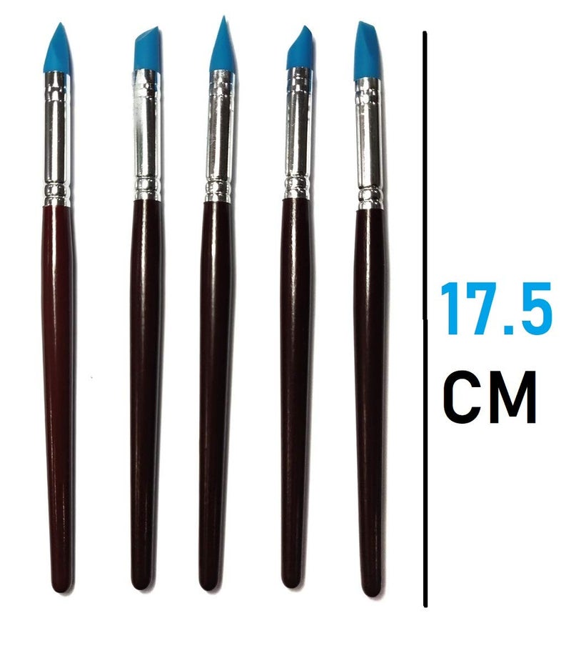 Definite Art Mandala Art & Dot Painting Set (Pack of 10 Fabric Colors, 8 Mandala Sticks, 5 Dotting Tools & 5 Color Shapers) - Image 3