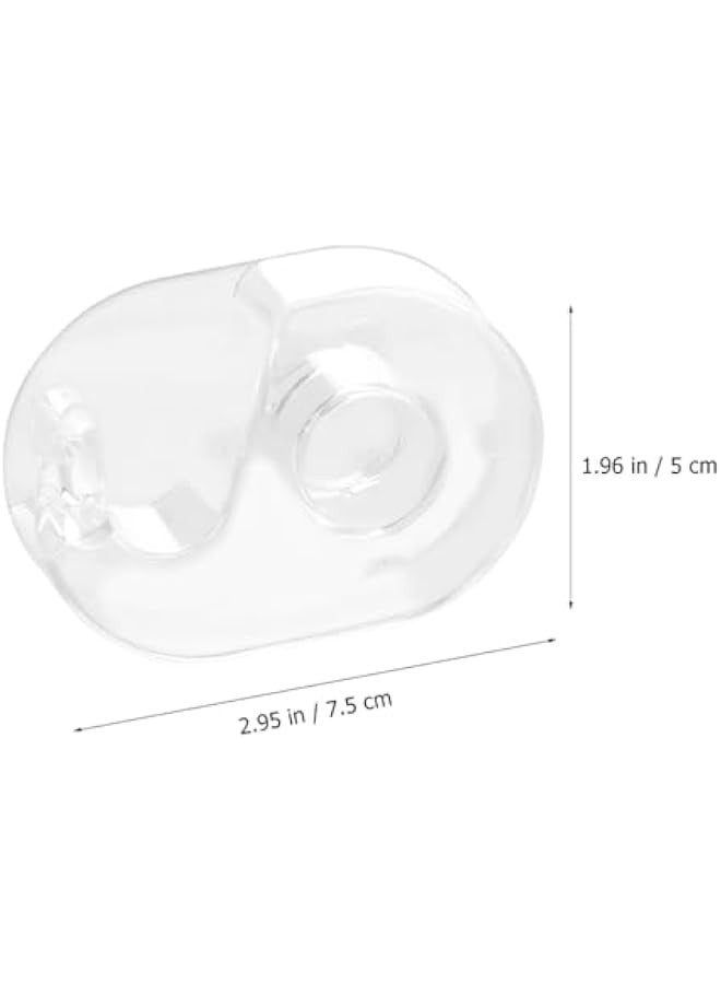 Generic Transparent Tape Cutter for Washi Adhesive Tape, Ideal for Office and Home Use, Perfect for Sticker Accessories - Image 2