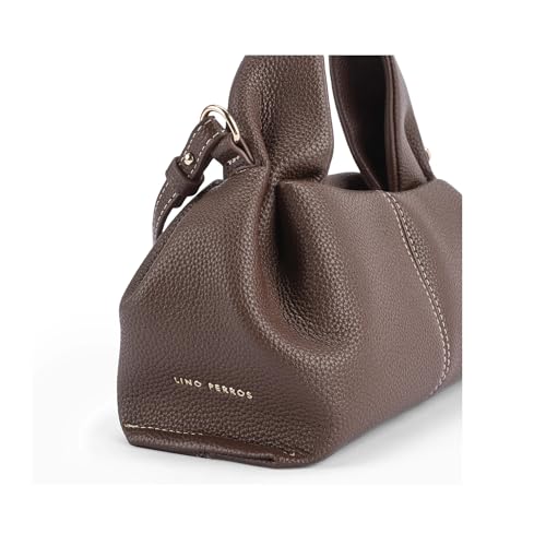 Lino Perros Voyage Stone Coffee Sling Bag - Image 5