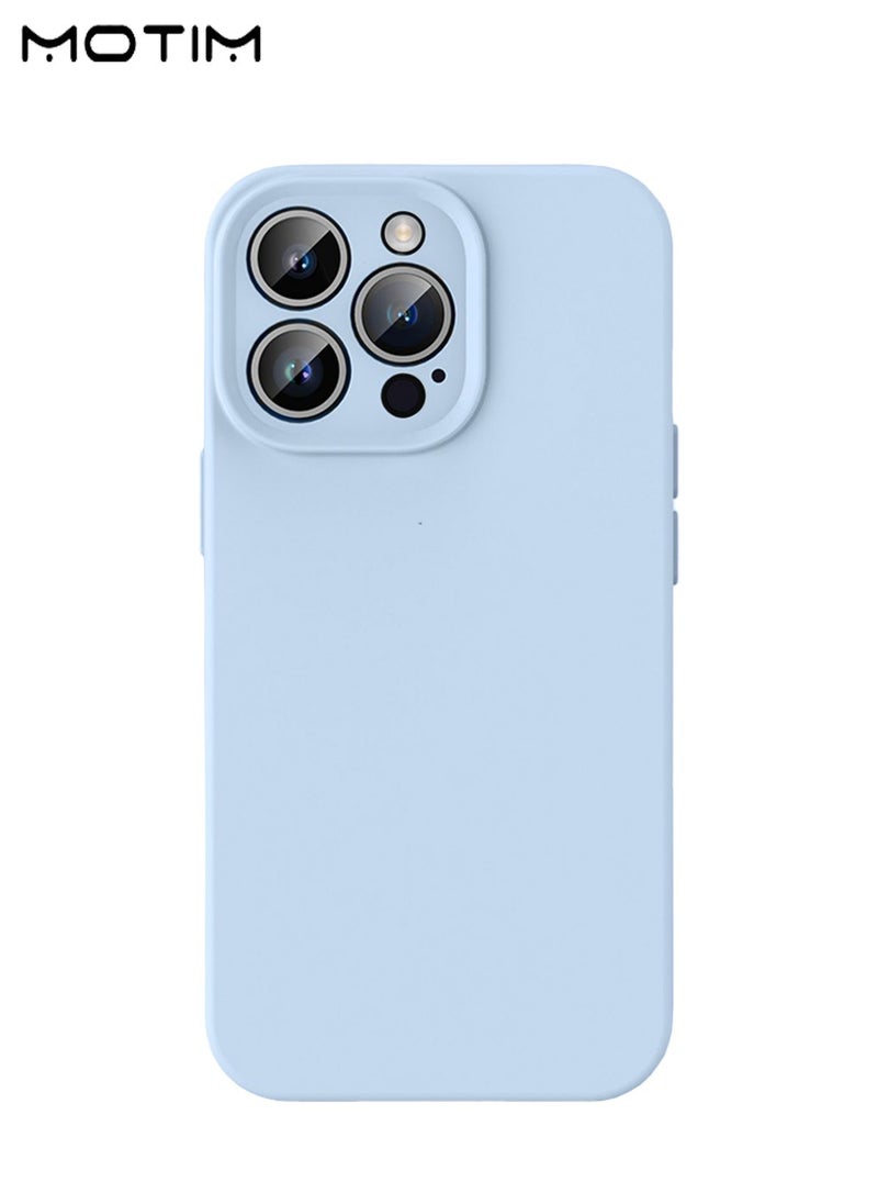Motim Liquid Silicone Case Cover for Liquid Silicone Case Cover for iPhone 16 Pro/16 Pro Max, Camera Protection, Silky-Soft Touch Full-Body Protective Phone Case, Shockproof Cover, Comfortable Hold Touch Feeling and Anti-fingerprint  - Image 1